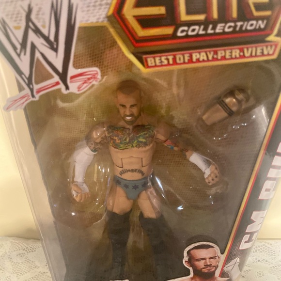 New WWE Best of PPV Elite Wrestlemania 29 series-CM Punk Mattel - Picture 2 of 11